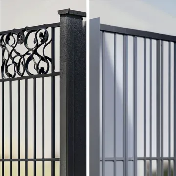 Wrought Iron vs Steel Fence Comparison