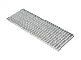 Plain steel grating