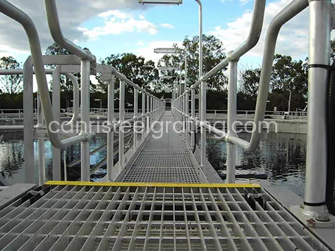Mild Steel Grating Used As Walkway