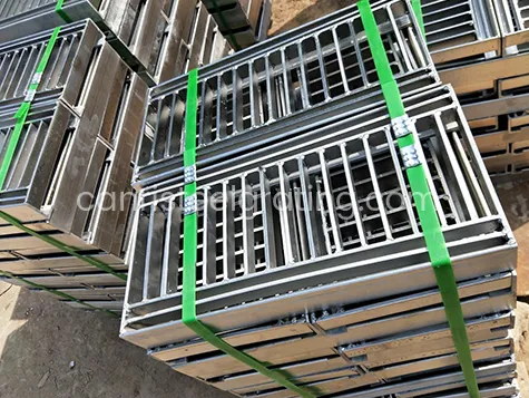 stainless steel grating for drainage without cross bar