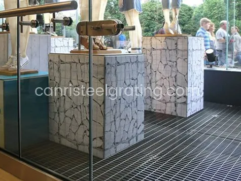 Stainless steel grating used for decoration