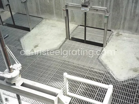 Aluminum Trench Grating
