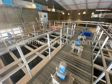 Aluminum Gratin Used in Work Platform