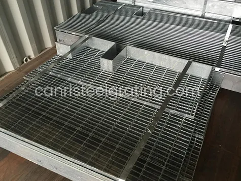 Serrated Grating with Toe Board