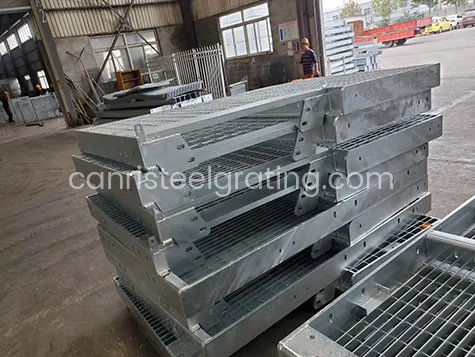 Serrated Steel Grating with Customized Frame
