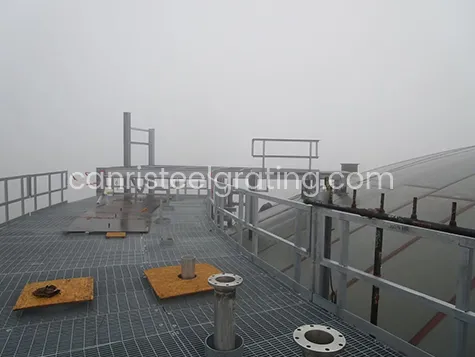 Tank Roof Platform Steel Grating