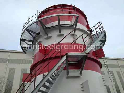 Platform Steel Grating Used For Maintenance