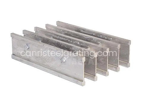 Swage-Locked Platform Steel Grating