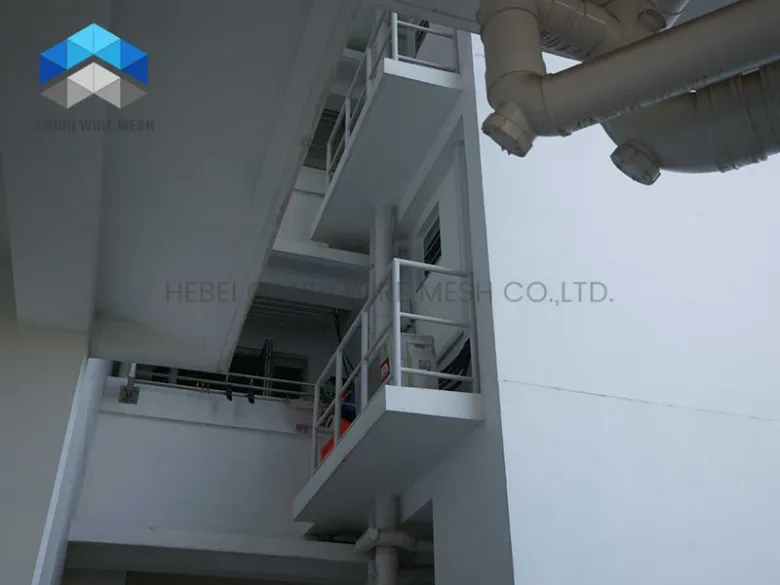 Air Conditioner Ledge Railing