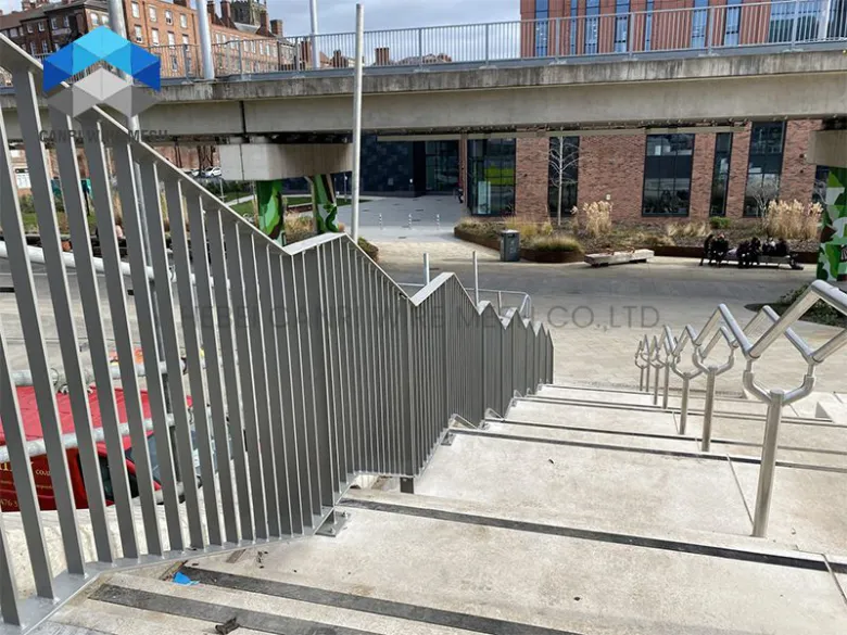 Galvanized Steel Staircase Railing