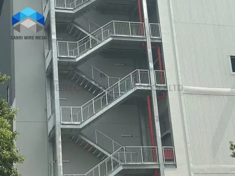 Galvanized Steel Staircase Railing