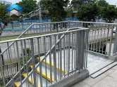Galvanized Rooftop Garden Railing
