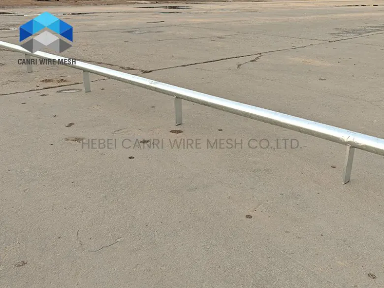 Galvanized Steel Parapet Railing