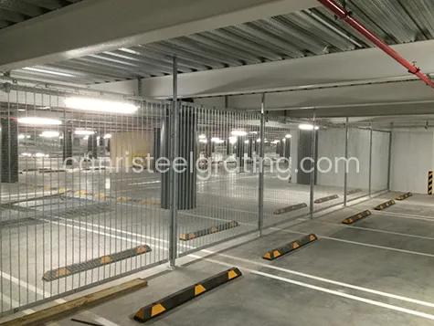 358 anti climbing fencing used in parking lot