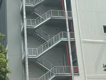 Staircase Handrails For Singapore Factory Construction