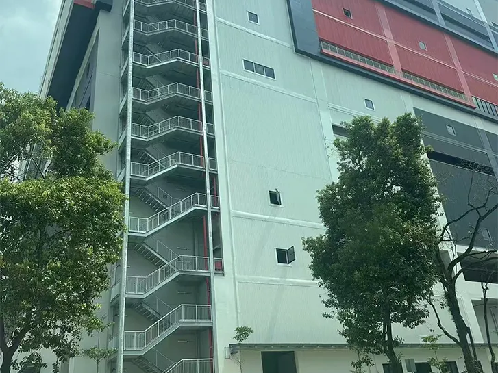 Staircase Handrails For Singapore Factory Construction