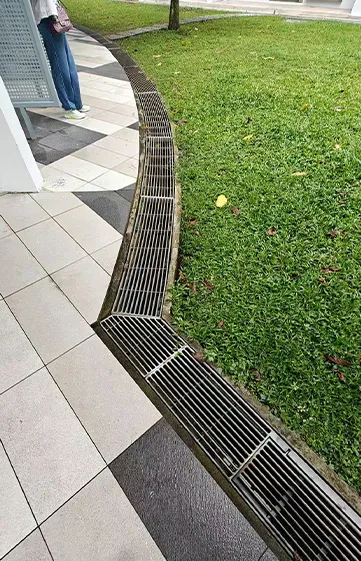 HDB House Drain Grating (Tengah)